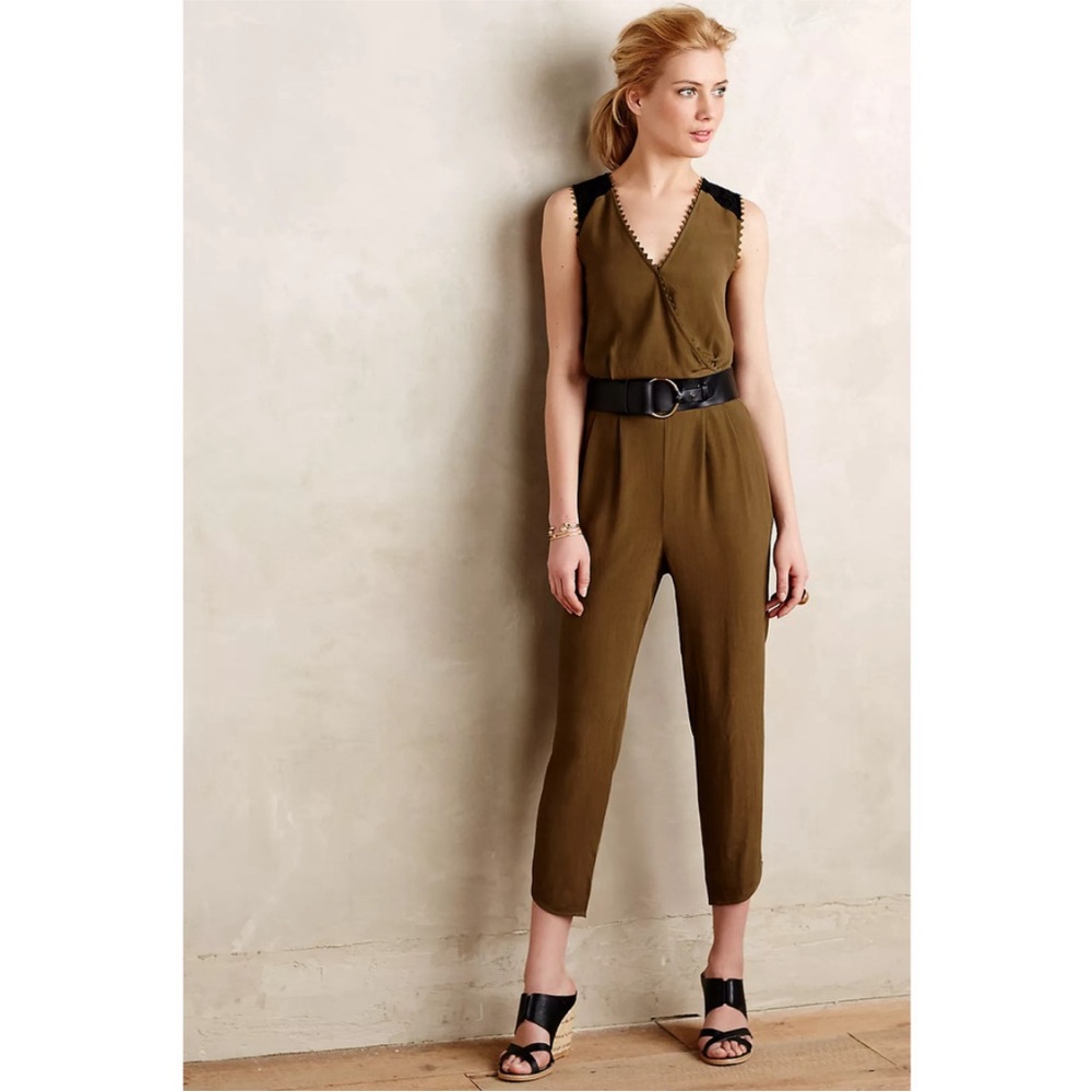 Anthropologie Leifsdottir Sani Lace Jumpsuit